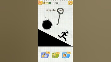Draw 2 save: stickman puzzle game level 55*58*61*69/#game /#subscribe /#shorts