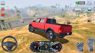 Taxi Sim 2020 Gameplay 83 - Crazy Drive Ram Pickup 4X4 For Off-roading In Town - StaRio Simulator screenshot 3