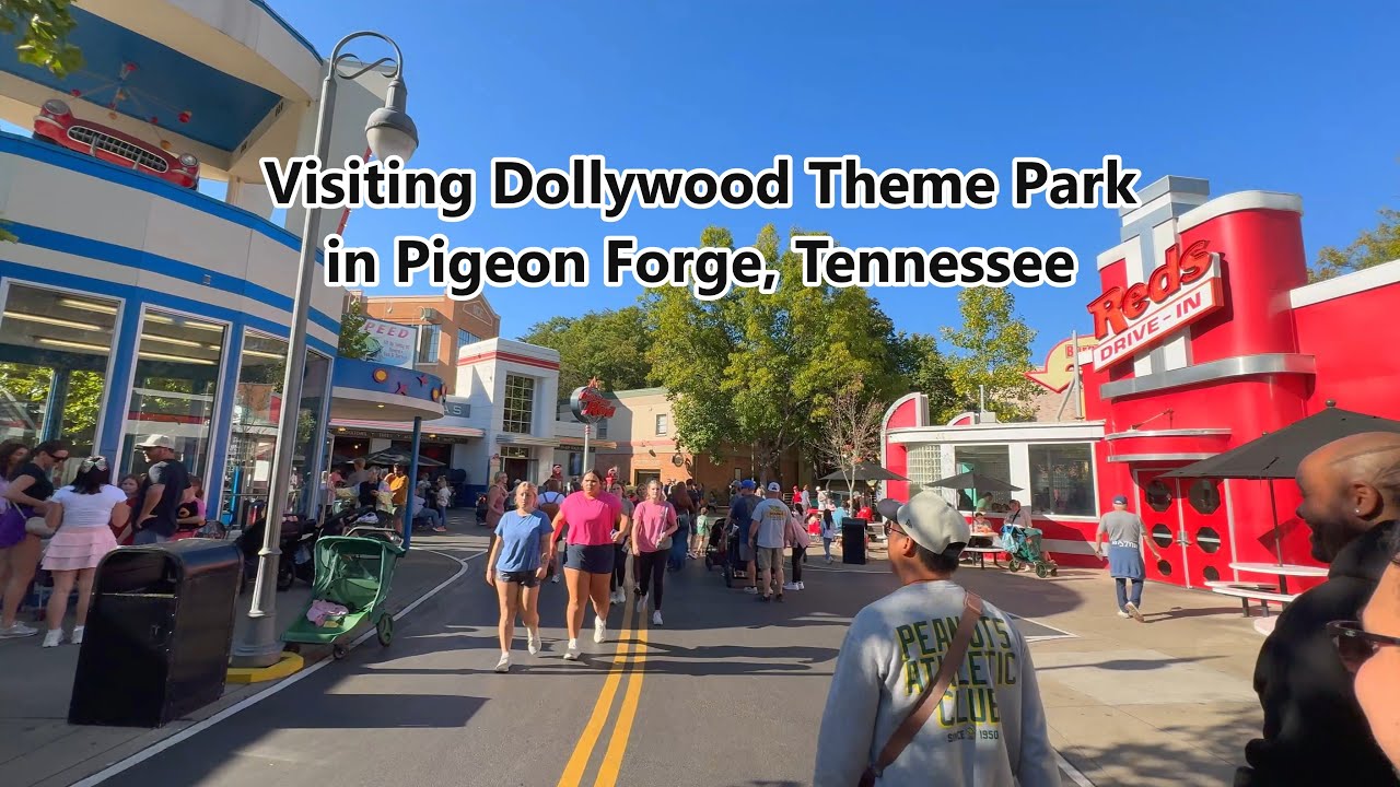 Посещение тематического парка «Долливуд» в Пиджен-Фордж, Теннесси