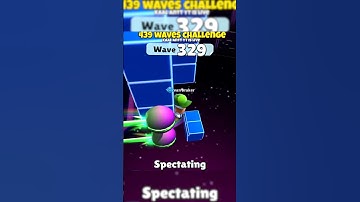 Side Clutch Attempt at 329 Waves 🥹 Endless Block Dash Stumble guys #shorts #stumbleguys #blockdash