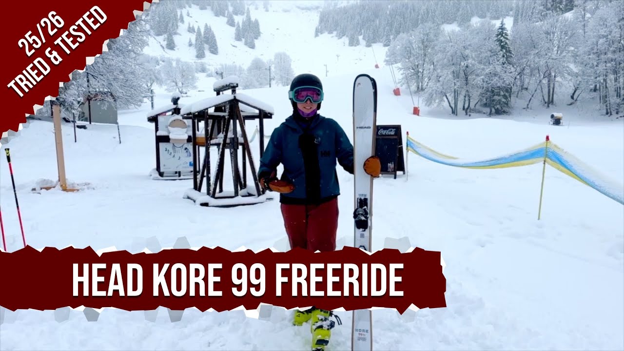 HEAD KORE99 + shift ビンディング　バックカントリー 2026 Head Kore 99 Freeride Ski Test Review - YouTube