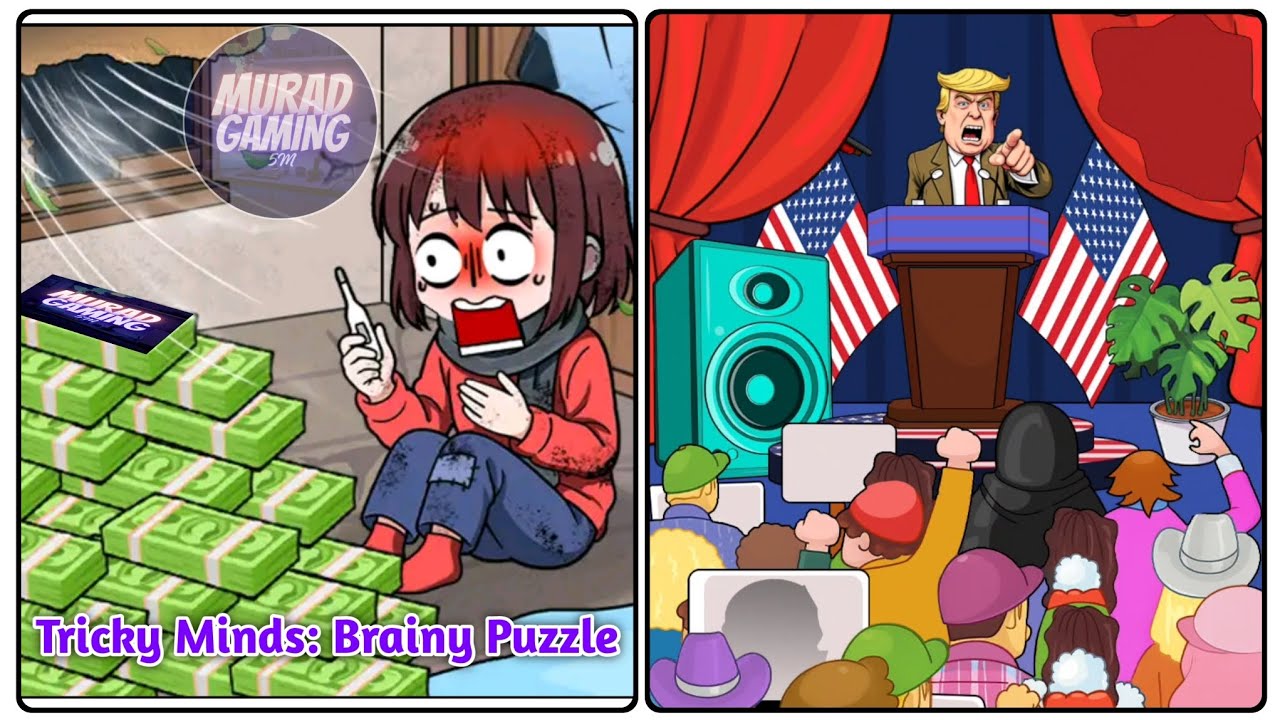 Tricky Minds Brainy Puzzle Level 74: Help The President Find The