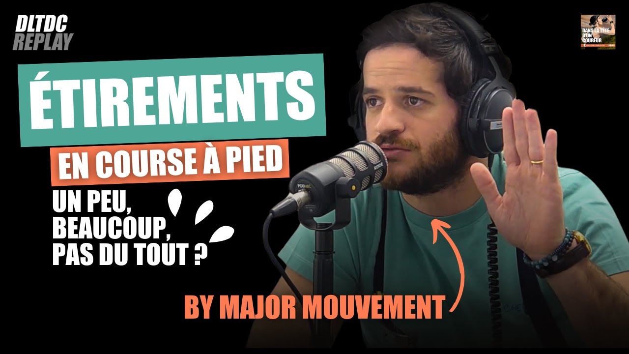 Étirements en course à pied : un peu, beaucoup, pas du tout ?  By Major Mouvement