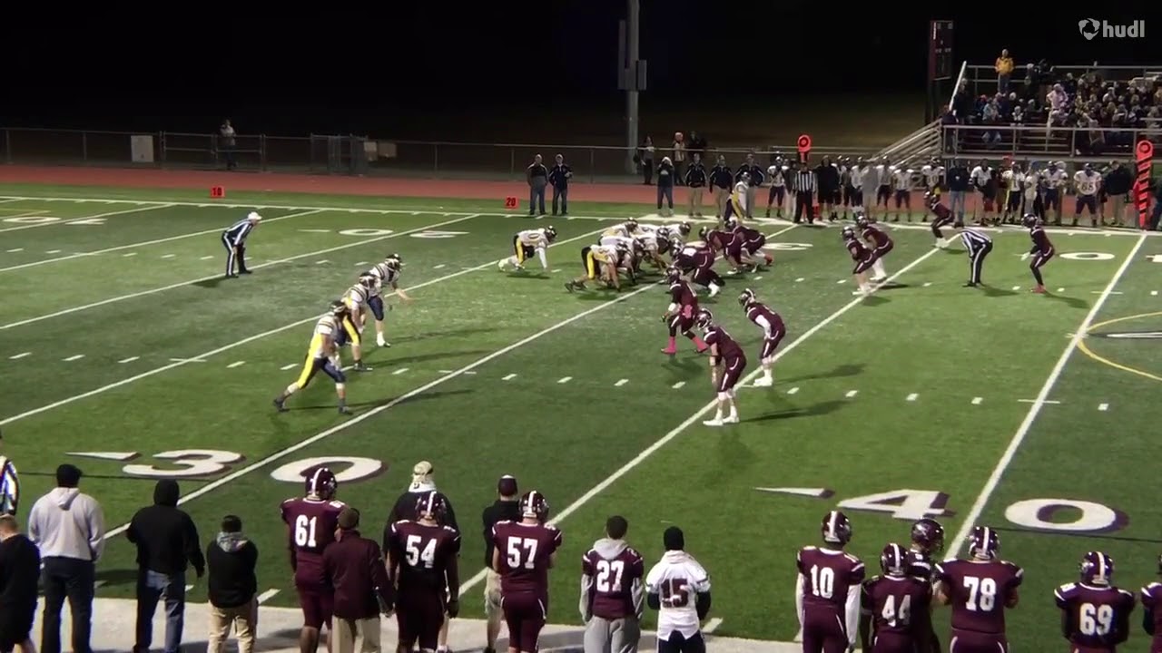 Averill Park High School Football Ryan Long3 QB Div Champs Sec