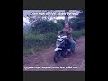 Gaya Naik Motor Tahun 80'an