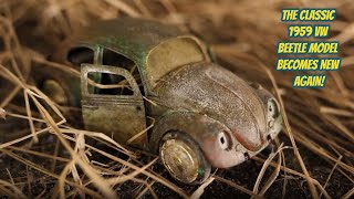 The classic 1959 VW Beetle model becomes NEW again!