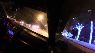 VW Golf night driving 12 Ave Toronto (part 3)