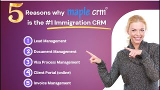 Why is Maple CRM the best for Immigration and Visa consultants in 2024 ?Explained in 1 min. #CRM screenshot 5