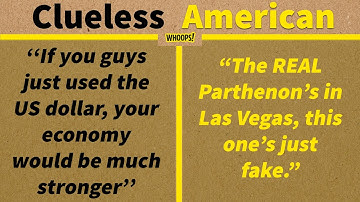 Clueless Americans vs. World History: de revanche waar niemand om vroeg