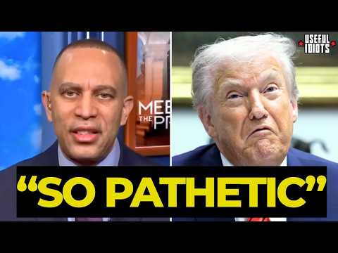 Hakeem Jeffries HUMILIATED For BETA Iran Response to Trump