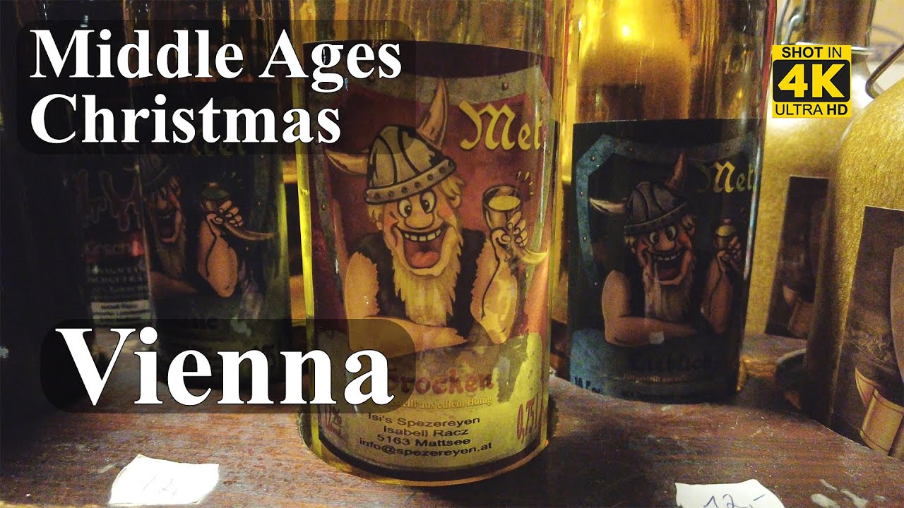 💥 VIENNA, Mittelalter, Tanz/Gesang, Weihnachtsmarkt,Wien, Vienna Walking Tour, 4k, 60fps,DJI Pocket2