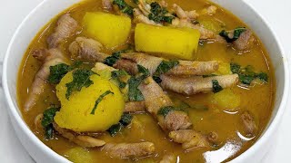I Never Knew Chicken Feet And Sweet Potatoes Would Taste So Good! The Most Simple Dinner Recipe!
