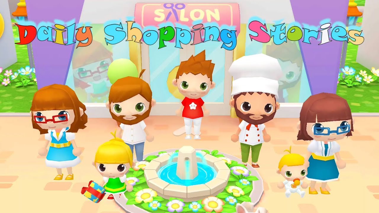 Daily Shopping Stories Toddlers Game 14 (Android Gameplay) Cute