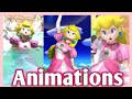 Smash Bros Ultimate Peach Animations