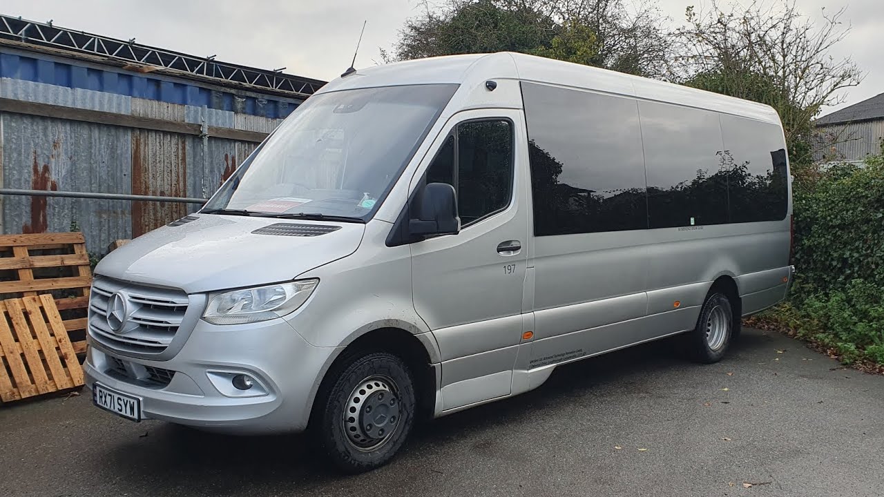 2021 Mercedes Sprinter Minibus Drive POV