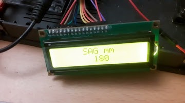 Misurazione SAG sospensioni moto con Arduino