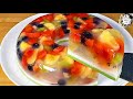 Cách Làm Rau Câu Trái Cây Dừa Lá Dứa Thơm Ngon và Đẹp dễ làm how to make fruit jelly easy