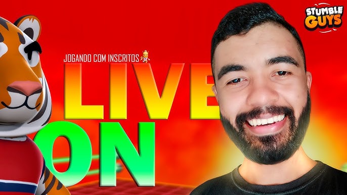 🟢STUMBLE GUYS AO VIVO 💫 JOGANDO COM INSCRITOS💫 PORTUGUÊS BRASIL  #stumbleguys #stumbleguyslive 