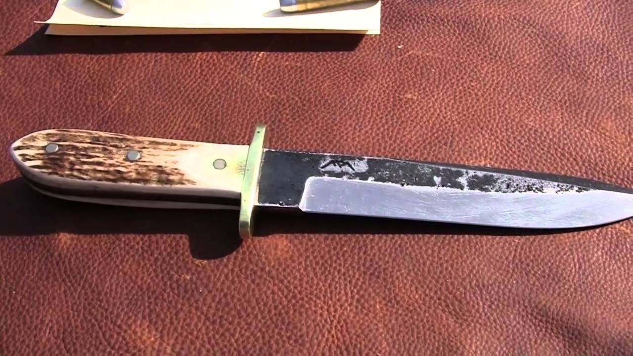 shooting in dc Idaho Knife Works Bowie ( San Francisco Bowie)