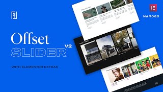 Design a Offset Post Carousel with Elementor Pro & Elementor Extras