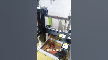 kalibrasi tuning ac servo motor X axis DIY cnc Milling Mach3