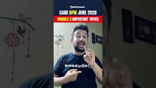 CAIIB BFM Module C Important Topics #caiibjune2026 #bfm #shorts