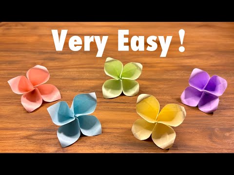 Easy Origami Flower with Sticky Notes 🌸 | Aesthetic DIY Paper Craft