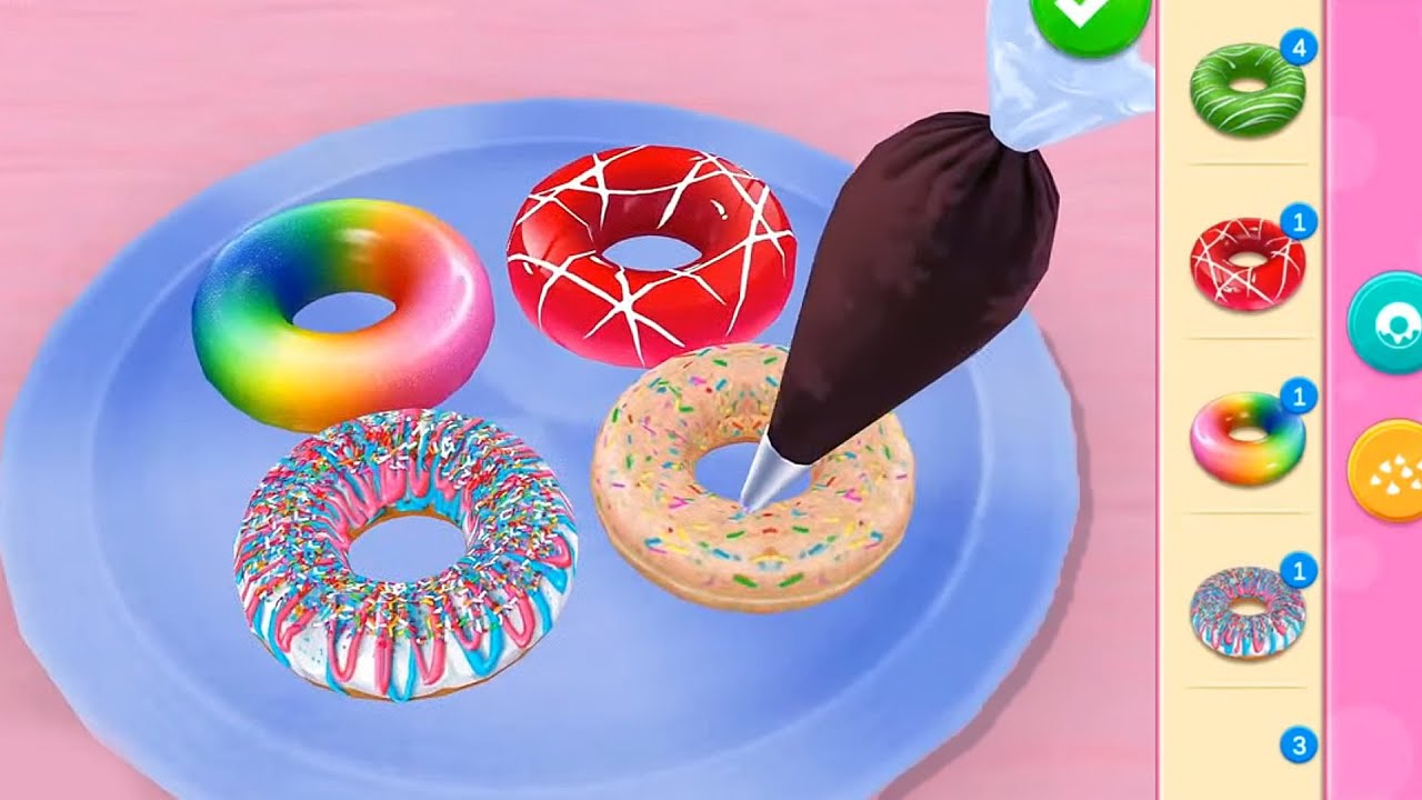 Sweet Bakery Shop - Fun Cake Making Game: Desserts, Cakes Design ...