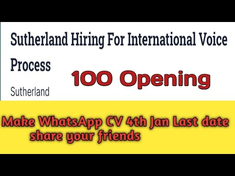Sutherland Hiring for