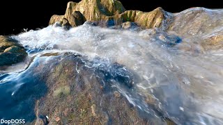 Water simulation in Houdini Paradigm solver