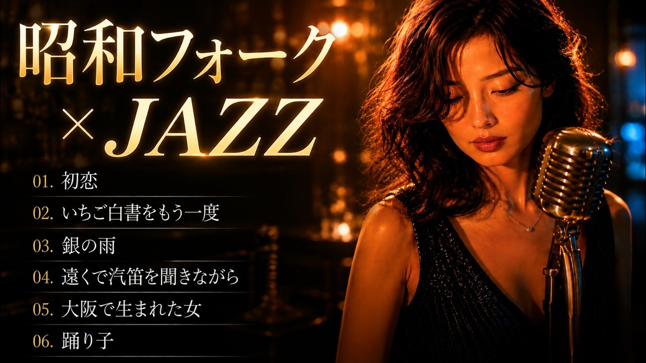 Nostalgic Showa-era Folk Jazz | Kozo Murashita, Chiharu Matsuyama