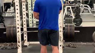 Rack Pulls top of knee