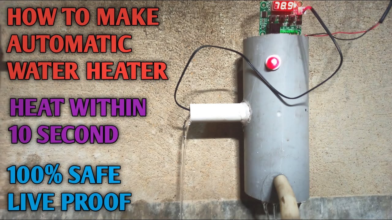 Water Heater Kaise banaye How To Make Water Heater Instant Water