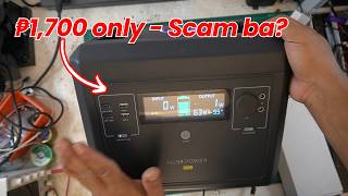 Cheapest powerstation na nabili ko - Hubz Power station testing