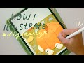 How i digitally draw using procreate updated process  brushes