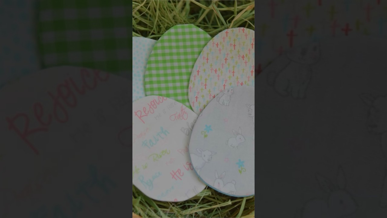 Fillable Fabric Easter Eggs (Plastic Alternative) #eastereggs #diycrafts #ecofriendly #sewingproject