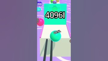 Ball Run 2048 - Gameplay Walkthrough Part 396C Infinity Mode New Best Record 4096AN (iOS, Android)