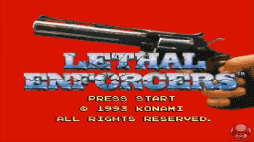Lethal Enforcers (Mega Drive - Genesis): Intro - Abertura HD