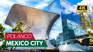 [4K] Walk in Mexico City, Polanco: the UPSCALE Neighborhood | Ambient Sound