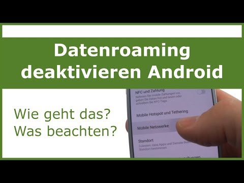 Datenroaming deaktivieren Android - so geht´s