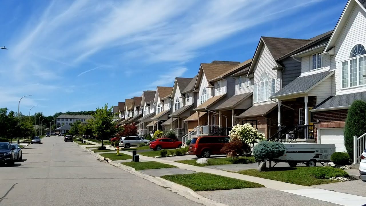 The Country Hills Neighbourhood In Kitchener YouTube