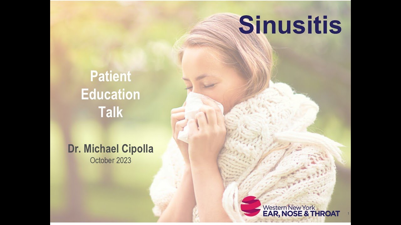 Sinusitis (sinus infections), causes & treatment options - Dr. Michael Cipolla (April 2025)