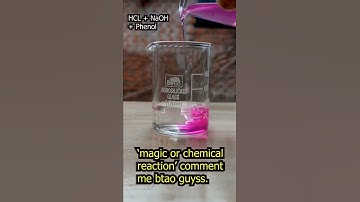 magic or chemical reaction 🤔🤔🤔🤔 #shorts #science #experiment #subscribe #chemicalreaction