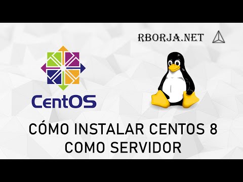 Cómo instalar CentOS 8 como servidor