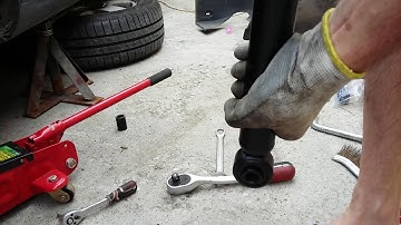 Inlocuire amortizoare spate și bielete antiruliu pe Golf 4   4 motion