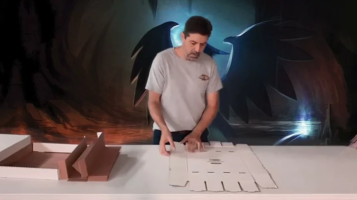 BCW Monster Storage Box For Trading & Gaming Cards.  Product construction HOW-TO put it together.