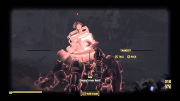 FALLOUT 4 Extremely Easy way to kill ANY robot