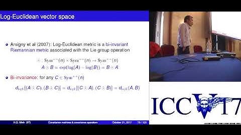 Tutorial on  From Covariance Matrices to Covariance Operators: Data Representation from Finite t...