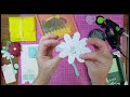 We R Memory Keepers Flower Punch Board. 3 Ways to use a flower. Shadow box, Tea light, & Magnet.
