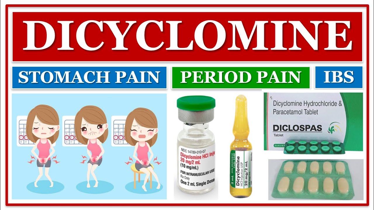 DICYCLOMINE | BASIC USE OF MEDICINES | STOMACH PAIN | PERIOD PAIN | IBS | ABDOMINAL PAIN MEDICINE